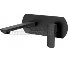 Смеситель для раковины Vincea Next VBFW-1N1MB С ВНУТРЕННЕЙ ЧАСТЬЮ, черный матовый