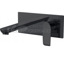 Смеситель для раковины Vincea Esse VBFW-1E1MB С ВНУТРЕННЕЙ ЧАСТЬЮ, черный матовый