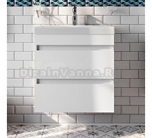 Тумба с раковиной IDDIS Zodiac 60 подвесная, с ящиками