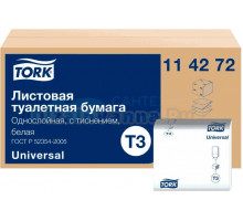 Туалетная бумага Tork Universal 114272 T3 (Блок: 40 уп. по 250 шт.)