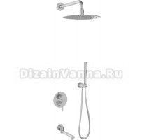 Душевой комплект RGW Shower Panels SP-55 С ВНУТРЕННЕЙ ЧАСТЬЮ, хром