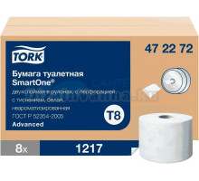 Туалетная бумага Tork Advanced 472272 T8 (Блок: 8 рулонов)