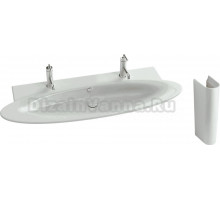Раковина Jacob Delafon Presquile E4445 130 cм, с пьедесталом