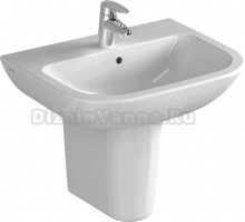 Раковина VitrA S20 5503B003 с полупьедесталом