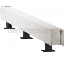 Конвектор отопления Jaga Tempo Tempo Freestanding Standard 20x140 тип 10, напольный, подключение нижнее