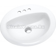 Раковина Orange B06 B06-520W3 белый глянец