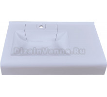 Раковина Stella Polar Корини SP-00000518 80, на стиральную машину, с кронштейнами