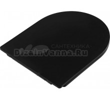 Крышка-сиденье BelBagno Colorato BB062SC-MB матовая черная