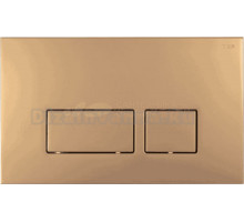 Кнопка смыва EWRIKA 0043 золото матовое