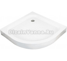 Поддон для душа DIWO Коломна KL01-090TCR/T 90х90 белый, с сифоном