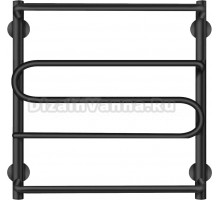 Полотенцесушитель водяной Secado Валенсия 2 50х60, черный матовый