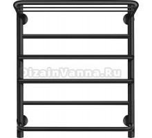 Полотенцесушитель водяной Secado Верона 2 60x50, черный матовый