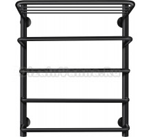 Полотенцесушитель водяной Secado Мерида 2 СП 60x50, черный матовый