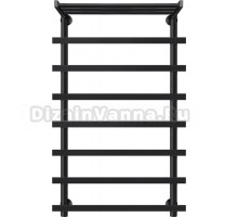 Полотенцесушитель водяной Secado Понтида 1 СП 100х50, черный матовый
