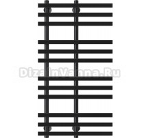 Полотенцесушитель водяной Secado Понтида 3 100х50, черный матовый