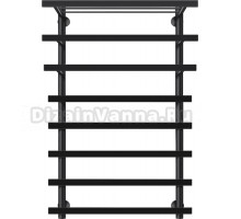 Полотенцесушитель водяной Secado Понтида 7 СП 100х50, черный матовый
