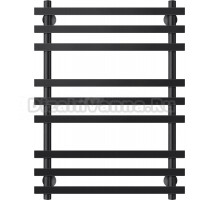 Полотенцесушитель водяной Secado Понтида Плюс 80х50, черный матовый