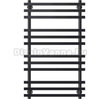 Полотенцесушитель водяной Secado Понтида Плюс 100х50, черный матовый