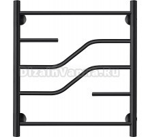 Полотенцесушитель водяной Secado Риволи 60х50, черный матовый