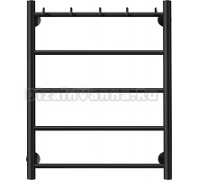 Полотенцесушитель водяной Secado Триада 1 К 60x50, черный матовый