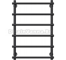 Полотенцесушитель водяной Secado Турин 1 80х50, черный матовый