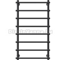 Полотенцесушитель водяной Secado Турин 1 100х50, черный матовый