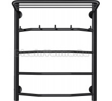 Полотенцесушитель электрический Secado Агата 1 КСП 60x50, черный, L