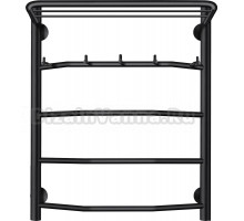 Полотенцесушитель электрический Secado Агата 1 КСП 60x50, черный, R