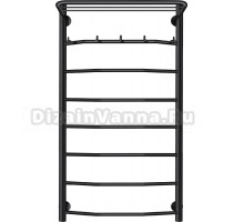 Полотенцесушитель электрический Secado Агата 1 КСП 100x50, черный, R