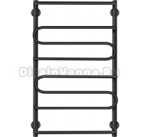 Полотенцесушитель электрический Secado Валенсия 2 80x50, черный, R
