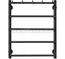 Полотенцесушитель электрический Secado Мерида 1 К 60x50, черный, L