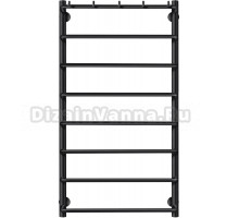 Полотенцесушитель электрический Secado Мерида 1 К 100x50, черный, L