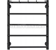 Полотенцесушитель электрический Secado Мерида 1 К 60x50, черный, R