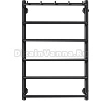 Полотенцесушитель электрический Secado Мерида 1 К 80x50, черный, R