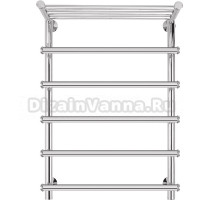 Полотенцесушитель электрический Secado Турин 1 СП 80х50, хром, L