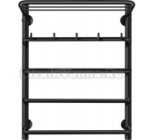 Полотенцесушитель электрический Secado Мерида 1 КСП 60x50, черный, L