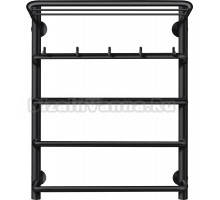 Полотенцесушитель электрический Secado Мерида 1 КСП 60x50, черный, R