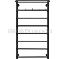 Полотенцесушитель электрический Secado Мерида 1 КСП 100x50, черный, R