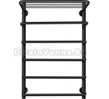 Полотенцесушитель электрический Secado Мерида 2 СП 80x50, черный, L