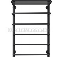 Полотенцесушитель электрический Secado Мерида 2 СП 80x50, черный, R