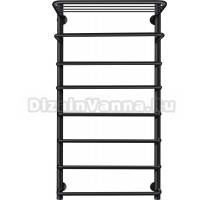 Полотенцесушитель электрический Secado Мерида 2 СП 100x50, черный, R