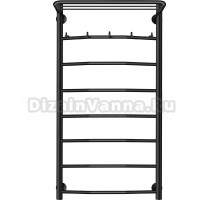 Полотенцесушитель электрический Secado Милан 1 КСП 100x50, черный, L