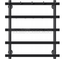 Полотенцесушитель электрический Secado Понтида 1 K 60x60, черный, R