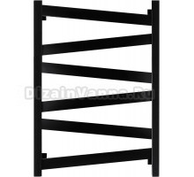 Полотенцесушитель электрический Secado Мирано плюс 80х50, черный матовый, L