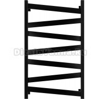 Полотенцесушитель электрический Secado Мирано плюс 100х50, черный матовый, R