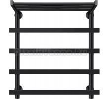 Полотенцесушитель электрический Secado Понтида 1 СП 60x60, черный, L