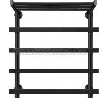 Полотенцесушитель электрический Secado Понтида 1 СП 60x60, черный, R