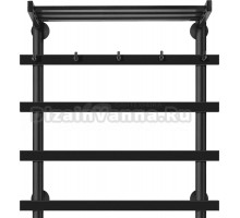 Полотенцесушитель электрический Secado Понтида 1 КСП 60x60, черный, R