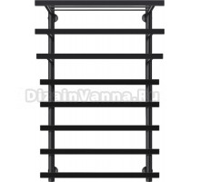 Полотенцесушитель электрический Secado Понтида 7 СП 100x60, черный, L