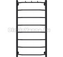 Полотенцесушитель электрический Secado Агата 1 К 100x50, черный, R